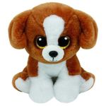 Мягкая игрушка TY TY42182 SNICKY brown white dog 15 cm
