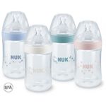 Бутылочка NUK Nature Sense с силиконовой соской (0-6 мес) 260 мл