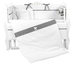 Детское постельное белье PernaMea Set lenjerie 8 piese Elegance Gri (PM.100102/3)