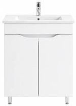 Dulap pentru lavoar Mashtab 11431 Print cu 2 usi 60cm Alb