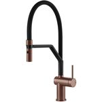 Bateria bucătărie Gessi 60429-708 Inedito Copper Brushed PVD