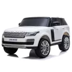 Mașină electrică pentru copii Kids car 8130030-2ARwhite LAND ROVER RANGE ROVER