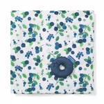 Pelincuta din bambus Babyono Blueberry (120x120 cm) + jucarie