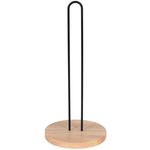 Accesoriu pentru bucătărie Bisk 08235 Suport p/u prosoape de bucatarie, negru/lemn