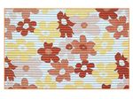 Covoraș de baie Bisk 01618 din spuma FLOWER 50x80cm maro