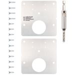 Набор ручных инструментов Wolfcraft Набор для ремонта мебельных петель (17 предметов) 4658000