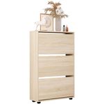 Полка для обуви Mobildor-Lux Leo 70x27x125H cm Sonoma