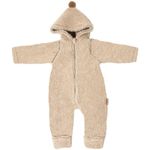 Lenjerie de pat pentru copii Zaffiro Salopeta 100% lână Merino 62/68 Beige