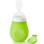 Lingura-sticluta pentru copii Munchkin Green