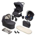 Carucior 3 in 1 BabyGo Style Black