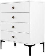 Comodă Trendy Lizbon 542-Alb 76x90x40cm (GTR001662)