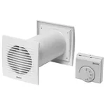 Ventilator de evacuare Europlast 63018 Ventilator de perete D.100 SPKT100 cu termostat