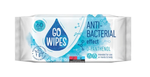 GoWipes Şerveţele umede cu efect antibacterian, cu D-pantenol, 60 buc.
