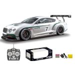 Jucărie cu telecomandă RC Cars 866-1408B Bentley GT3 1:14 cu telecomandă și baterie de 6V