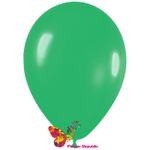 Латексный воздушный шар Зеленый -30 см