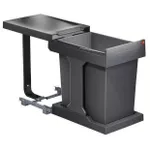 Coș de gunoi Hailo 3636001 AS Solo 20 slate grey