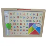 Tabla din lemn pt desen cu accesorii 31х21х1.5 cm (RU) 53893 (9725)