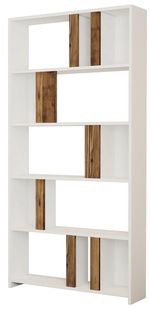 Офисный стеллаж Hanah Home Lima White Walnut