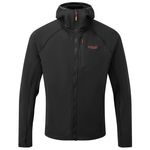 Одежда для спорта Rab Jacheta barbati Superflux Hoody Blac Beluga XXL (QFE-89-BL-XXL)