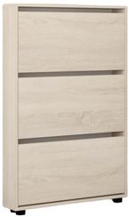 Raft pentru încălțăminte Mobildor-Lux Leo Slim 50x16x125H cm Sonoma