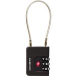 Accesoriu pentru bagaje Samsonite Ta Revolution Cablelock 3 Dial TSA Negru (155576/1041)