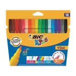 Set de creație BIC 35126 Набор фломастеров моющихся 18шт Visa