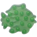 Коврик для ванной Bisk 00847 Set antiderapant 6 piese, Fish verde