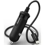 Încărcător pentru automobil Hama 139634 Easy Car Charger for Apple iPhone/iPod with Lightning Connector, black