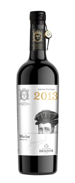 Vin Grand Vintage Merlot Reserve, 2013, sec roșu, 0.75l