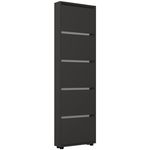 Полка для обуви Mobildor-Lux Leo Slim 50x16x203H cm Anthracite
