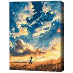 Картина по номерам BrushMe RBS53963FC 30x40 сm (fără cutie) Prins de vânt