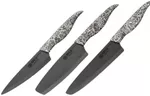 Set cuțite Samura INCA lama zirconia ceramic negru 3buc. (SIN-0220B)