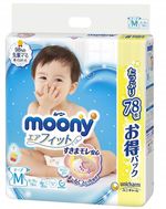 Подгузники Moony M (6-11 кг) 78 шт