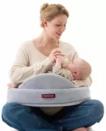 Pernă pentru gravide și mame care alăptează Momcozy NP007-GR00NB-A Perna pentru maternitate Exclusive Memory Grey