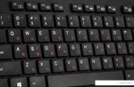 Keyboard SVEN KB-E5800, Slim, Low-proﬁle keys, Fn key, Black, USB