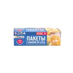 Пакеты с замком Zip-Lock для замораживания и хранения продуктов Paterra, 25 шт.