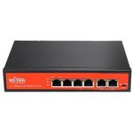 Switch/Comutator Wi-tek WI-PS205 (4PoE + 2Uplink)