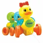 Jucarie de tras și împins Tomy T4613 Rățuștele plimbărețe