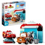 Set de construcție Lego 10996 Lightning McQueen & Maters Car Wash Fun