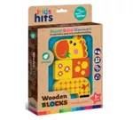 Игрушка Kids Hits KH20/003 Деревянные кубики Friendly Giraffe