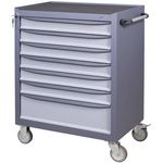Sistem de depozitare a instrumentelor УХЛ-МАШ ТУ 6МС Tележка инструментальная (7 ящика)