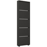 Полка для обуви Mobildor-Lux Leo Slim 60x16x203H cm Anthracite