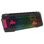 Gaming Keyboard SVEN KB-G8800, Macro, Smartphone tray, Win Lock, Fn keys, G-keys, RGB, Black, USB