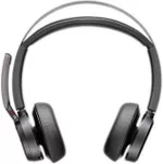 Cască fără fir Bluetooth Poly Voyager Focus 2 Microsoft Teams Certified USB-C-C Headset +USB-C/A Adapter +Charging Stand (9T9J6AA)