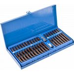 Набор головок, бит, насадок Hoegert HT1S405 вставки (биты) TORX, HEX, SPLINE 10 мм, 40 предм. S2