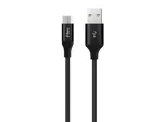 ttec Cable USB to Micro USB 2.4A (1.2m) Alumi, Black