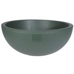 Decor pentru grădină ProGarden 50661 Вазон для цветов пластик Полусфера D40, H16cm, зеленый