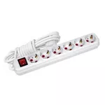 Filtru electric Horoz 200.605.602 6locuri 5m 3x1