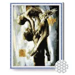 Картина по номерам Art Gallery GA70690 Mozaic cu diamante 40x50cm Dansatori de balet