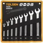 Набор ручных инструментов Tolsen Set de 8 chei combinate 8-19mm (15159)